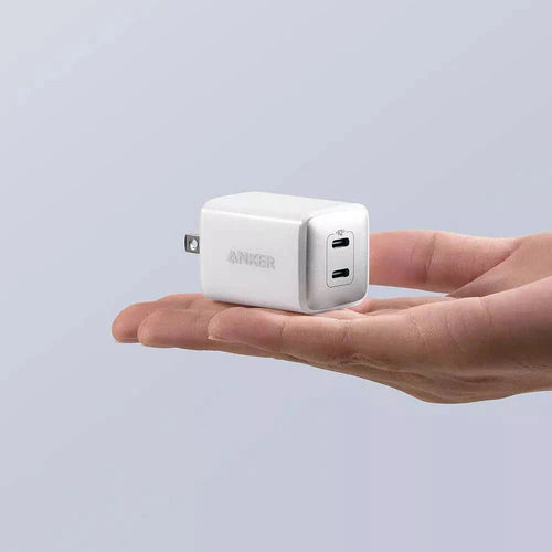 Anker 521 Nano Pro Wall Charger, 40 Watt, 2 Ports