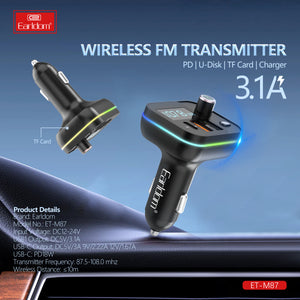 Earldom ET-M87 Bluetooth Car Mp3
