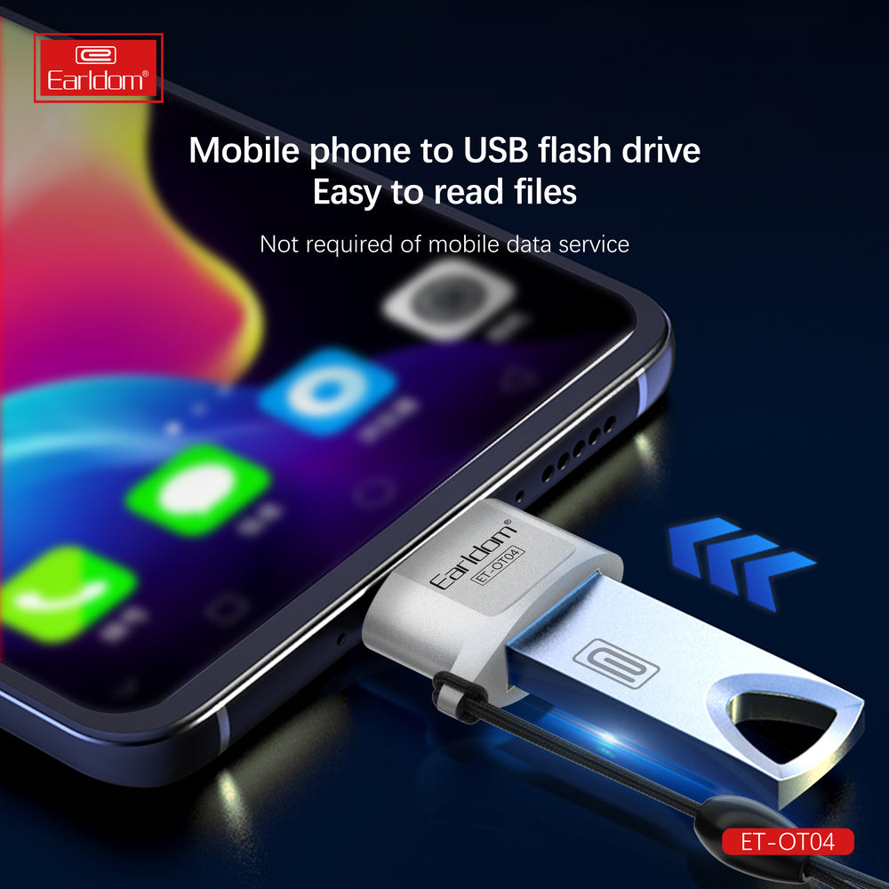Earldom ET-OT04 USB to Micro Adapter