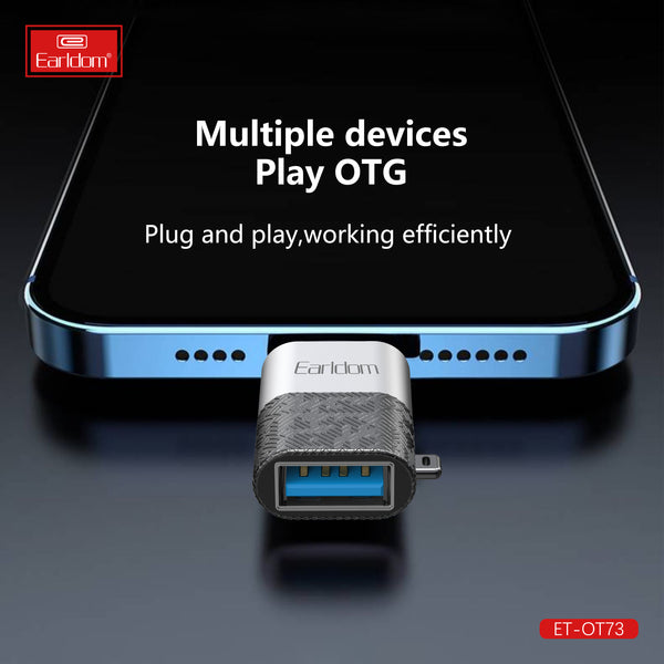 Earldom ET-OT73 USB to Micro Adapter