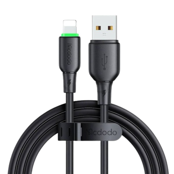 MCDODO CA-4740 Lightning Data Cable with LED Light 1.2m
