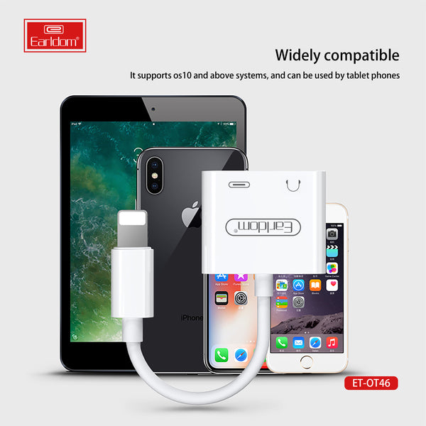 Earldom ET-OT46 3.5mm / Lightning Adapter