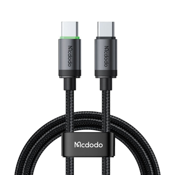 MCDODO CA-4410 60W USB-C to USB-C Cable with Charging Light 1m