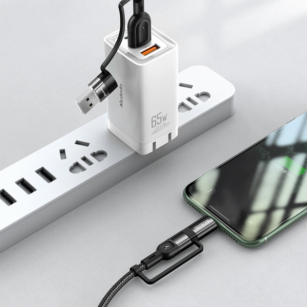MCDODO CA-8070  4 in 1 60W Fast Charge Data Cable 1.2m