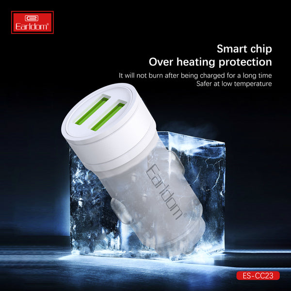 Earldom ES-CC23 Car Charger With Cable