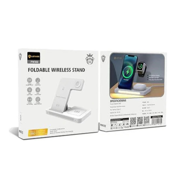LENYES Foldable Wireless Charging Stand