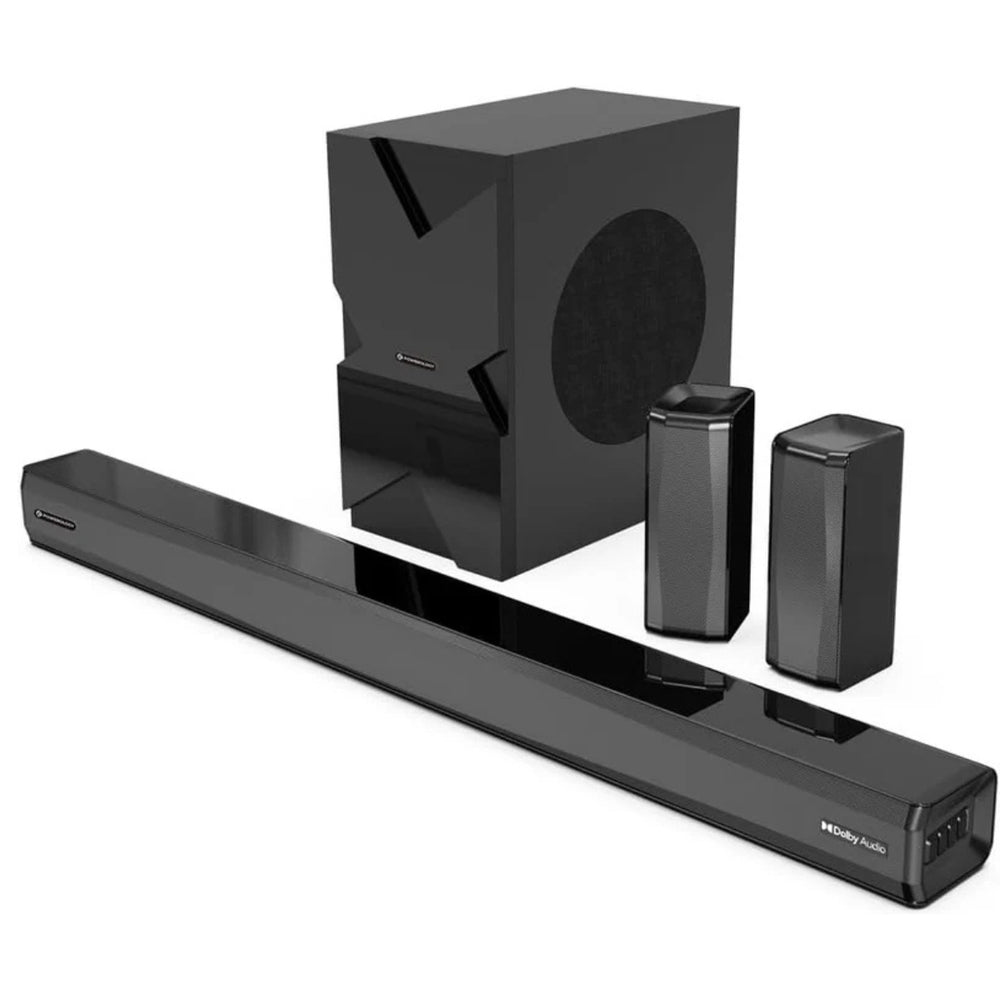 Powerology 5.1CH Home Theater Soundbar with Dolby