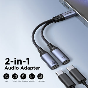 JOYROOM SY-C03 Type-C To X2 Type-C Adapter
