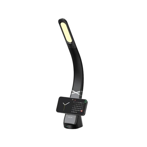 Green Lion MAG LED Gooseneck Desk Lamp with Wireless Charger