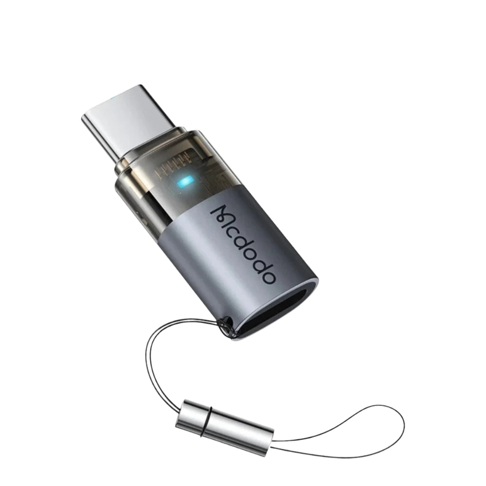 MCDODO Transfer Adapter with Indicator Lights and Lanyard