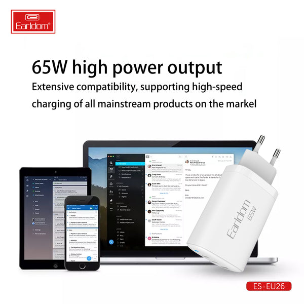 Earldom ES-EU26 65W Charger