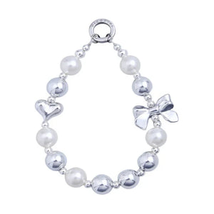 PICOCICI Stremer Bow Peach Mobile Charm