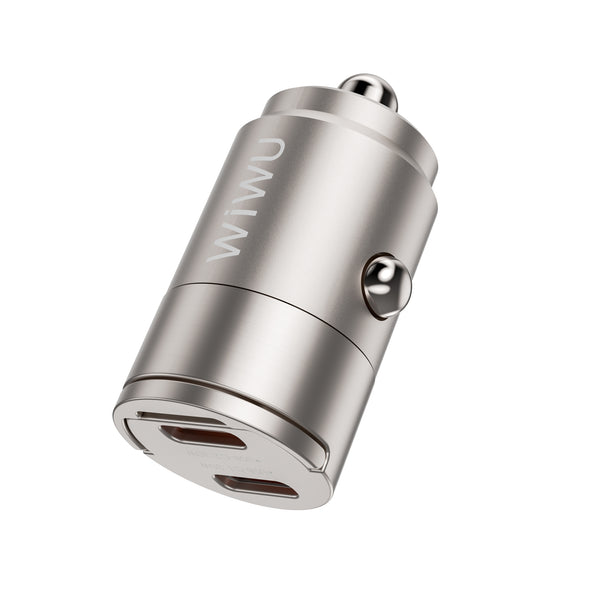 WIWU 30W Nano Dual C Fast Car Charger Wi- QC029