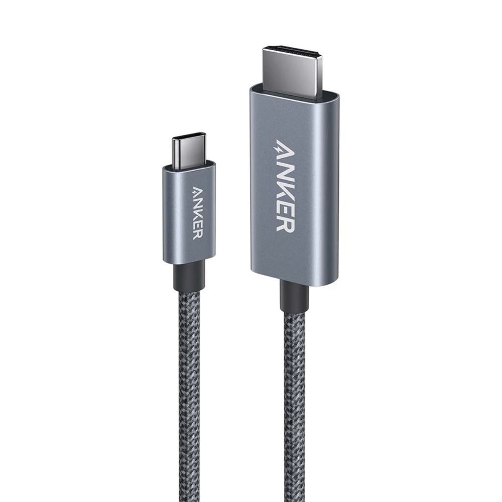 ANKER Nano USB-C to HDMI Cable (6 ft, 4K, Braided) A87E0H12