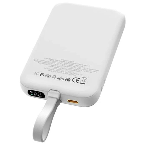 WiWU 10,000mAh Magnetic Wireless Charging Power Bank 20W with Cable Wi-P024