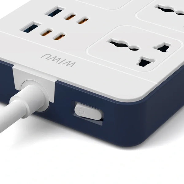 WiWU Wi S006 11 in 1 GaN Power Strip EU 2M (20W)