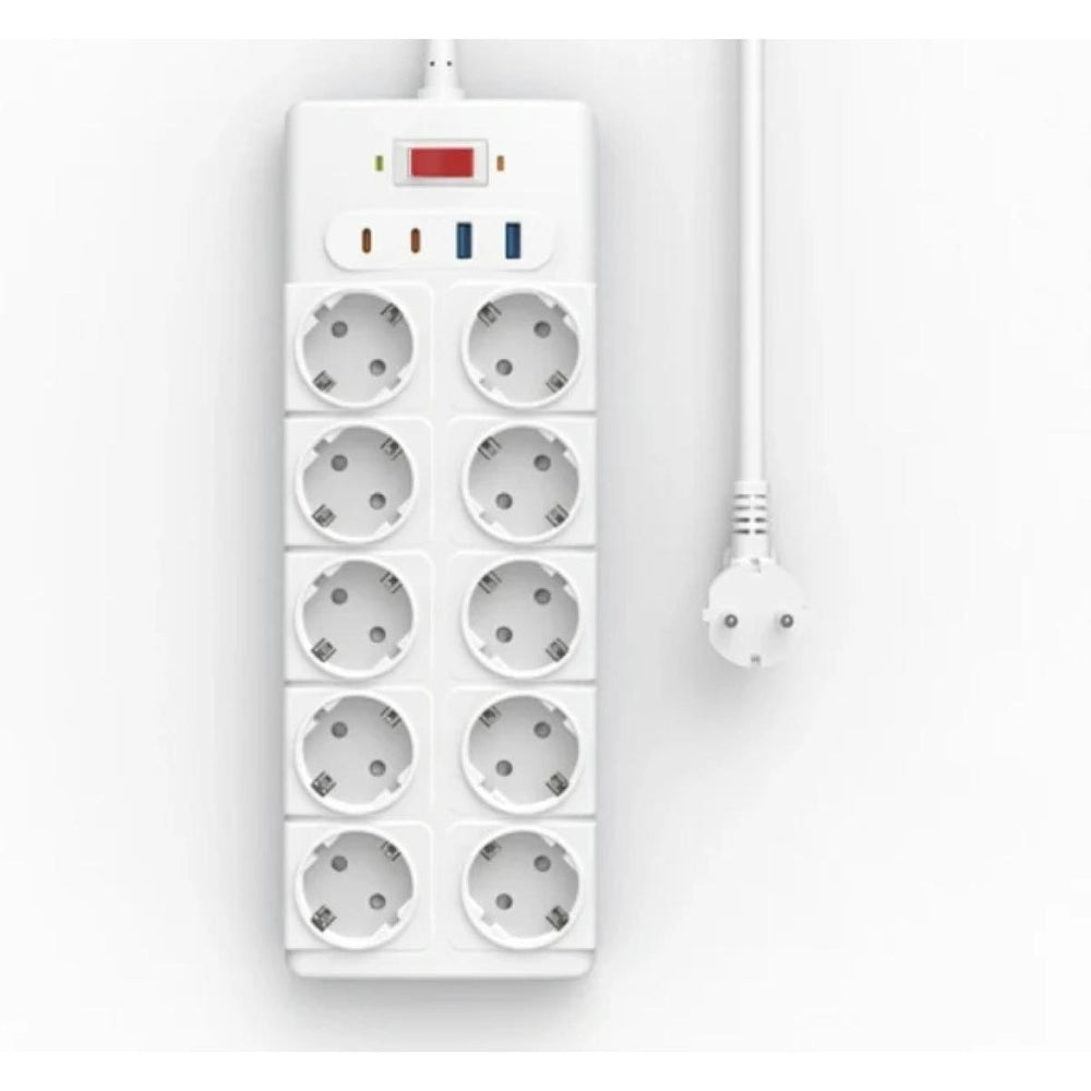 WiWU Wi-S008 PS1042 20W GaN 14 in 1 High Capacity Power Strip