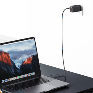 USAMS SJ727 240W Aluminum Alloy Data Cable Type-C To Type-C - SY Series 1.2M