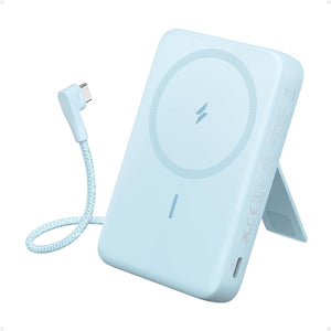 ANKER Power Bank (10K, Magnetic, Built-In USB-C Cable) A1685H31