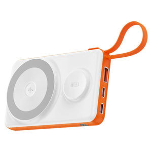 WiWU CORE 22.5W 10,000mAh Power Bank with Built in Cable P007