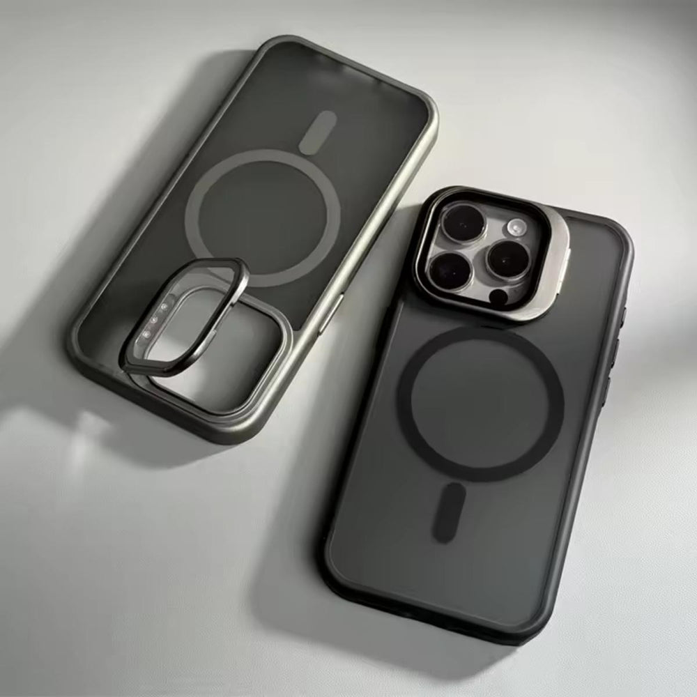 iPhone Full Lens Protection Stand Holder Case