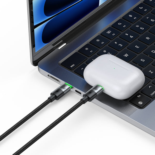 MCDODO CA-6700 2 in 1 100W Fast Charge Cable with LED 1.5m