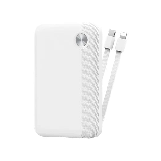 WIWU 22.5W Endurance Built-in Dual Cable Power Bank 10000mAh Wi-P060