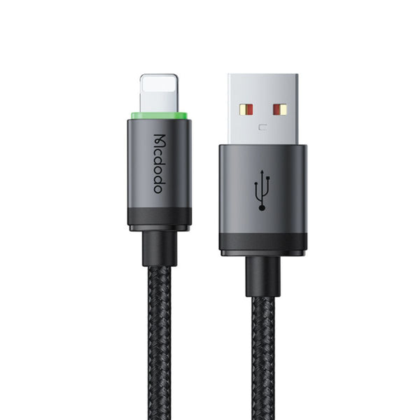 MCDODO CA-2030 USB-A to Lightning Cable with Charging Light 1m
