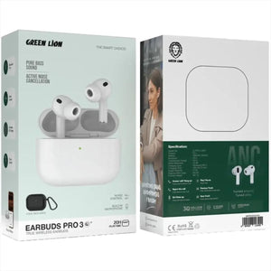 Green Lion Earbuds Pro 3 True Wireless with ANC