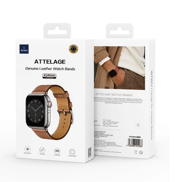 WIWU Attelage Leather Apple Watch band