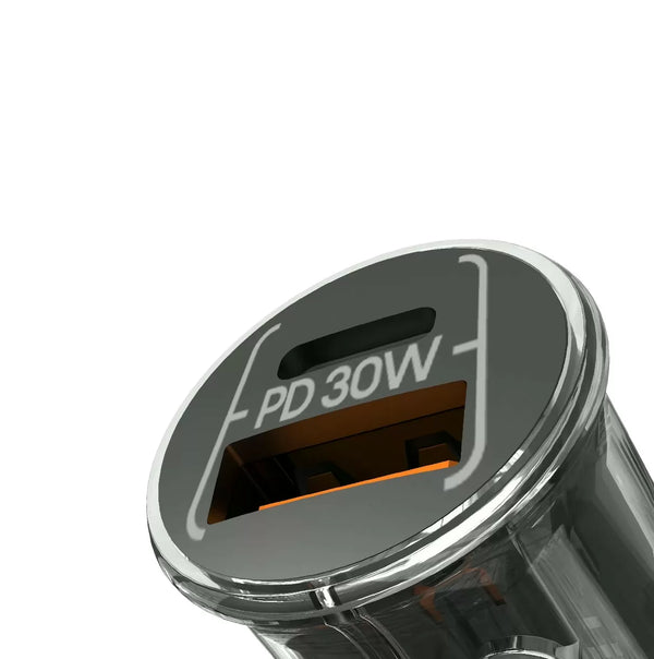 MOXOM LX-VC803 Dual PD 30W & QC3 Car Charger