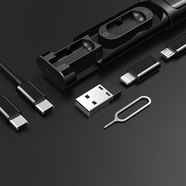 MCDODO WF-1720 Multifunctional Storage Box (Cable+ Connector+ SIM Eject Pin+ Card Slot)