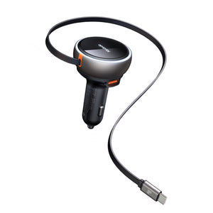 MCDODO CC-4850 80W Car Charger Built-in 80cm Retractable Cable