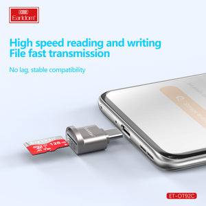 Earldom ET-OT92 Type-c / Lightning Card Reader