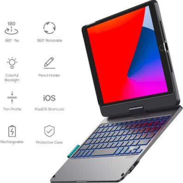 WiWU Rotatable Keyboard for iPad - Wireless & Rotatable