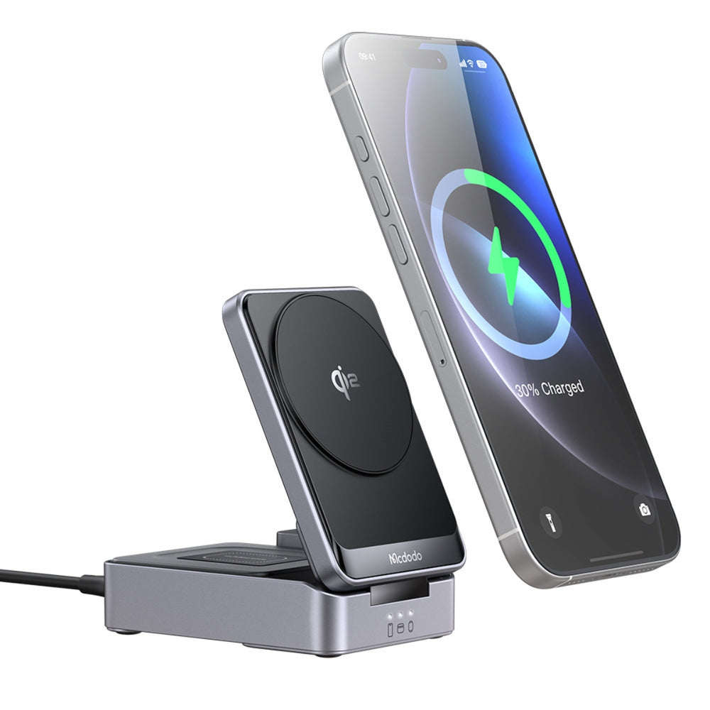 MCDODO CH-5190 MagQ Qi2 Foldable 3 in 1 Magnetic Wireless Charging Station