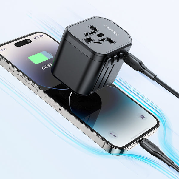 MCDODO CP-3471 20W Universal Travel Adapter (UK/US/EU/AU)