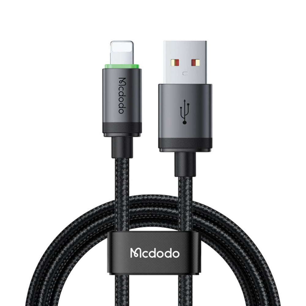 MCDODO CA-2030 USB-A to Lightning Cable with Charging Light 1m