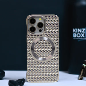 Studded Metal iPhone Case with MagSafe