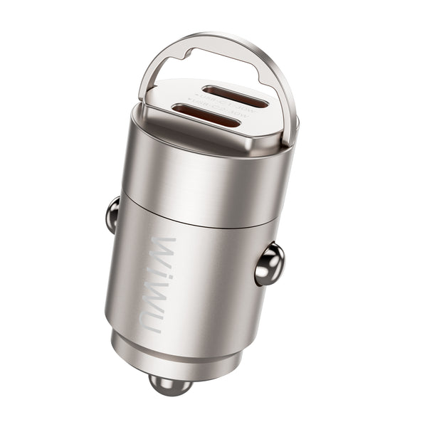 WIWU 30W Nano Dual C Fast Car Charger Wi- QC029
