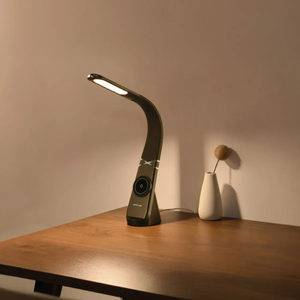 Green Lion MAG LED Gooseneck Desk Lamp with Wireless Charger