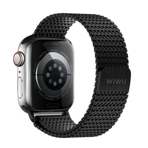 WIWU Classic Stainless-Steel Apple Watch Band