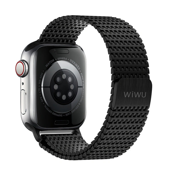 WIWU Classic Stainless-Steel Apple Watch Band