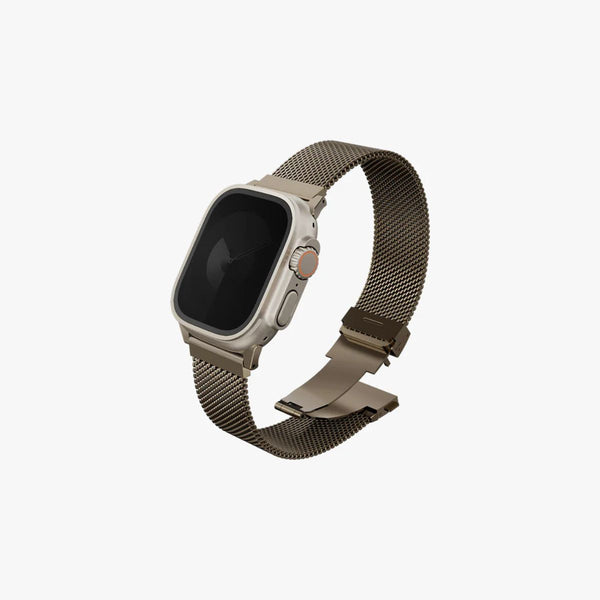 UNIQ Dante Pro Apple Watch Band Self - Adjustable Mesh Steel Band