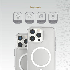 Levelo iPhone MagSafe Clara Clear Case