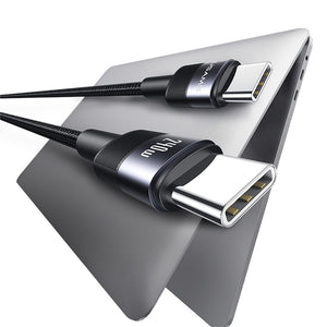 USAMS SJ727 240W Aluminum Alloy Data Cable Type-C To Type-C - SY Series 1.2M