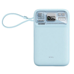 WiWU Portable Charger 22.5W Bluit With Cable Fast Charging Power Bank P016