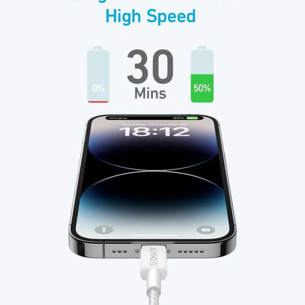 ANKER 322 USB-C to Lightning Cable A81B5H11