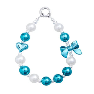 PICOCICI Stremer Bow Peach Mobile Charm