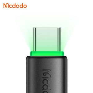 MCDODO CA-4770 65W Type-C to Type-C Data Cable with LED Light 1.2m